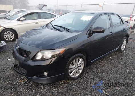 2010 Toyota Corolla S из США, поврежденный, VIN 2T1BU4EEXAC439495